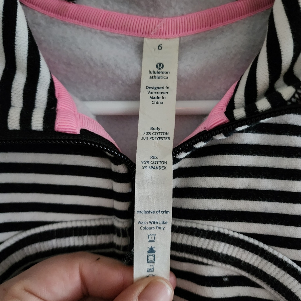 Lululemon Scuba Hoodie II In Maple Stripe - Picture 11 of 14